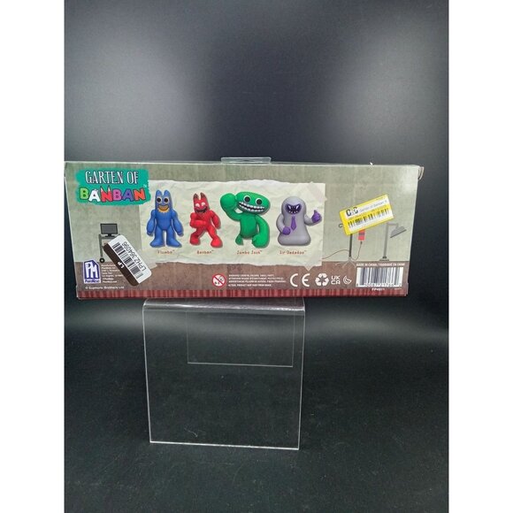 Garten Of Banban 4-Pack Minifigure Set Jumbo Josh Banban Flumba Sir-Dadadoo 6+ - Picture 3 of 4